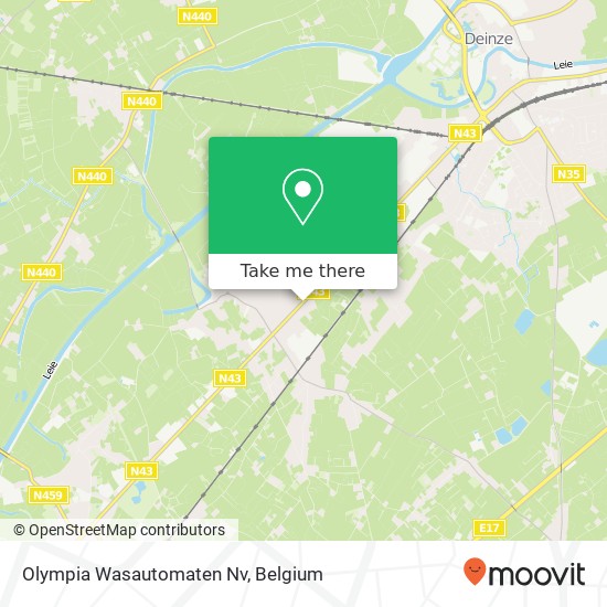 Olympia Wasautomaten Nv map