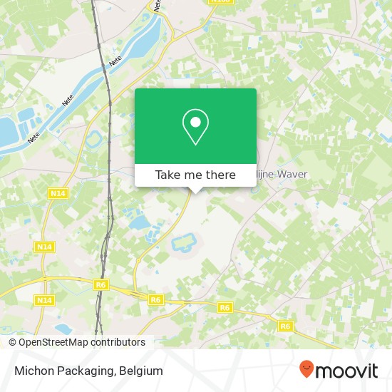 Michon Packaging map