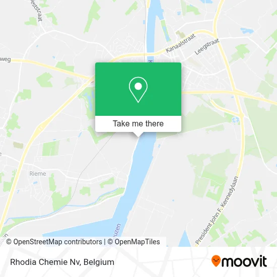Rhodia Chemie Nv map