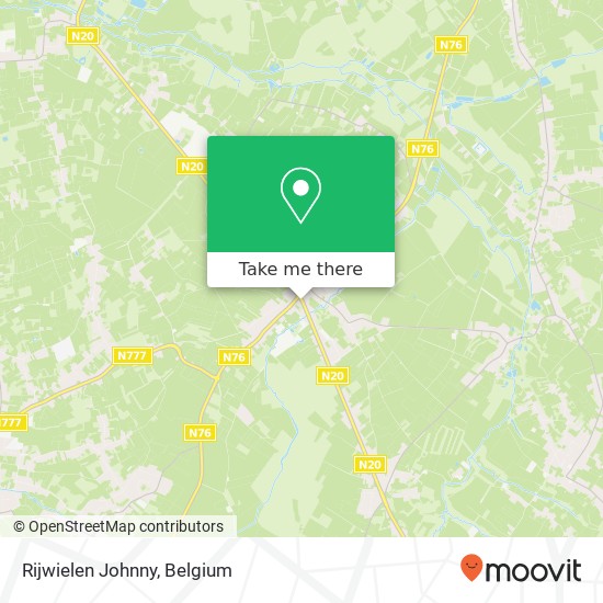 Rijwielen Johnny map