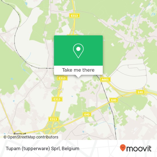 Tupam (tupperware) Sprl map