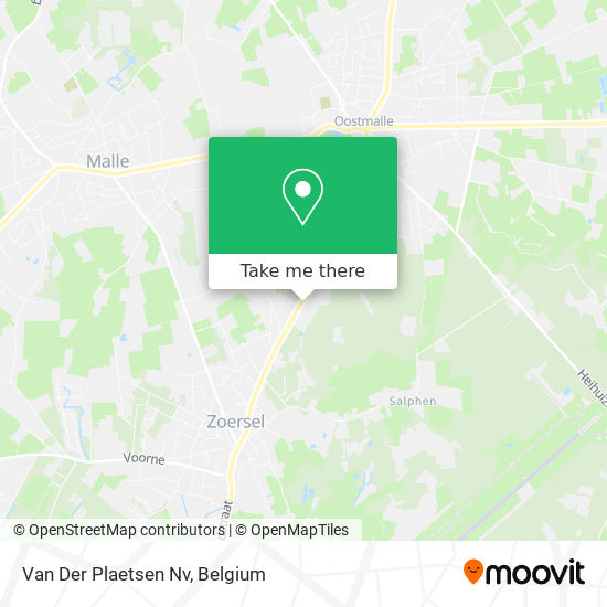 Van Der Plaetsen Nv map