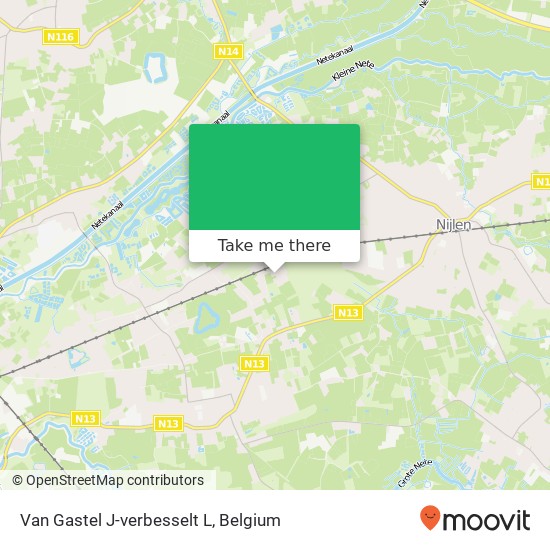 Van Gastel J-verbesselt L plan