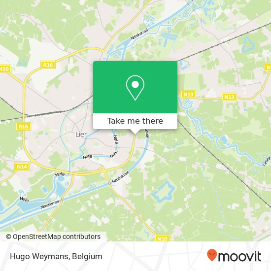 Hugo Weymans map