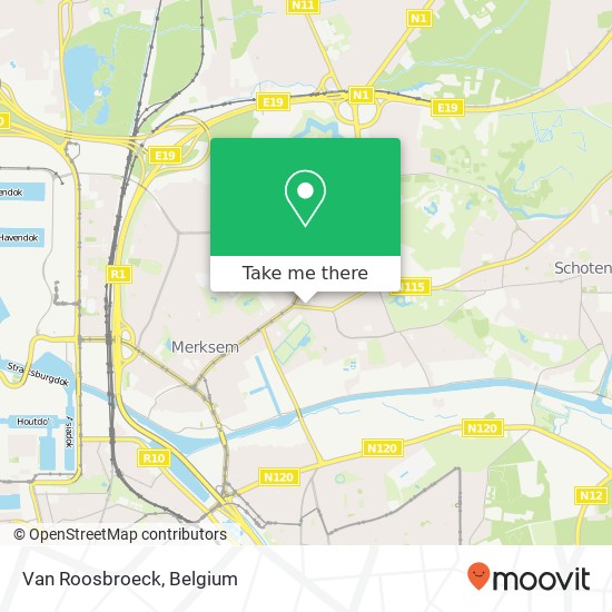 Van Roosbroeck map