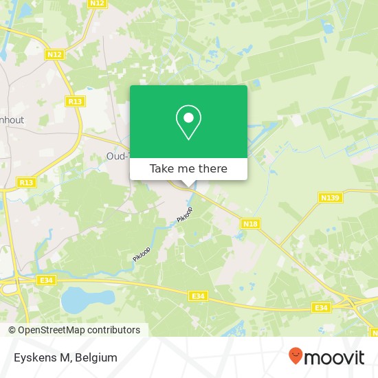 Eyskens M map