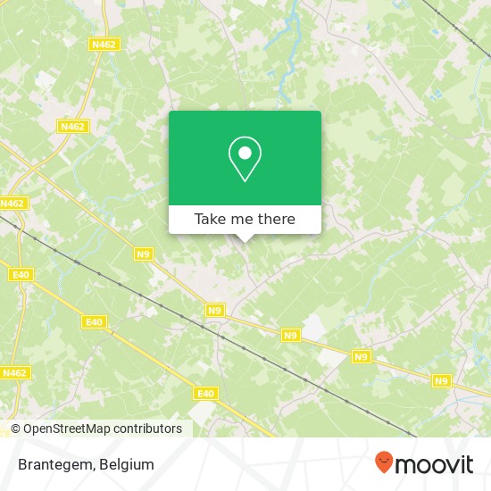 Brantegem map