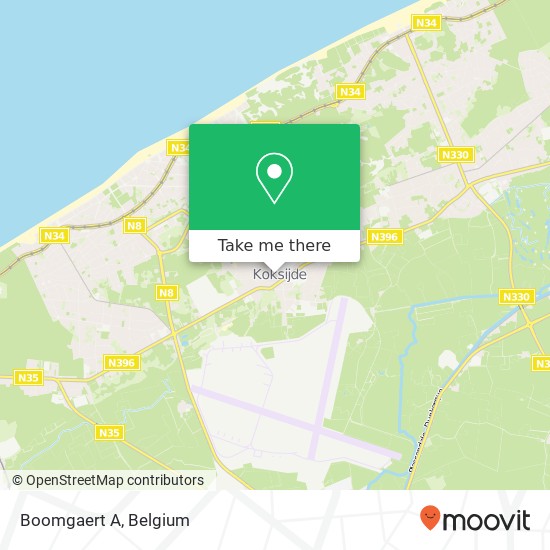 Boomgaert A map