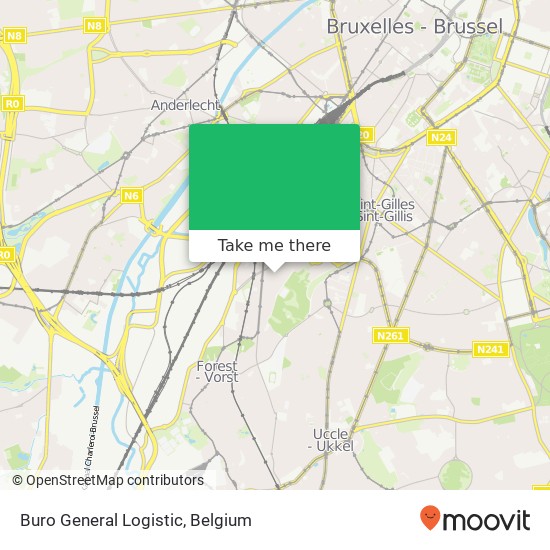 Buro General Logistic map