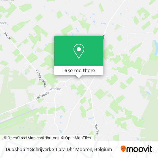 Duoshop 't Schrijverke T.a.v. Dhr Mooren map