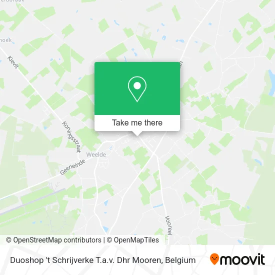 Duoshop 't Schrijverke T.a.v. Dhr Mooren map