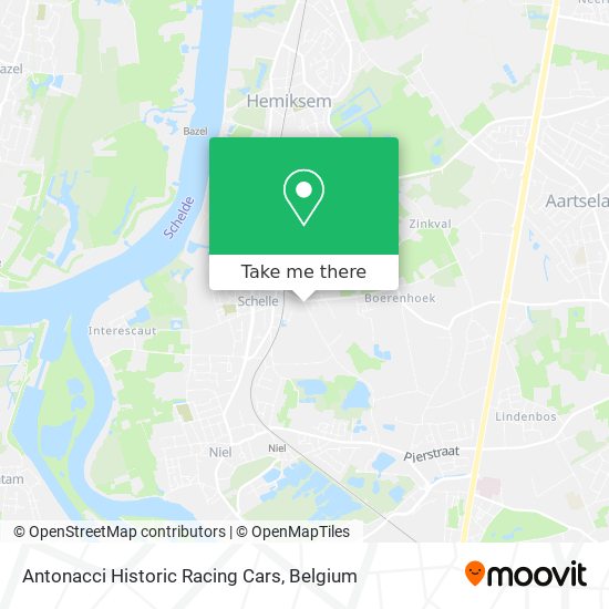 Antonacci Historic Racing Cars map