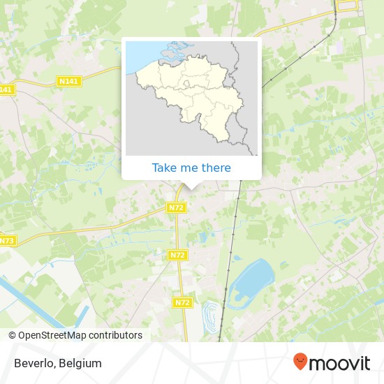 Beverlo map