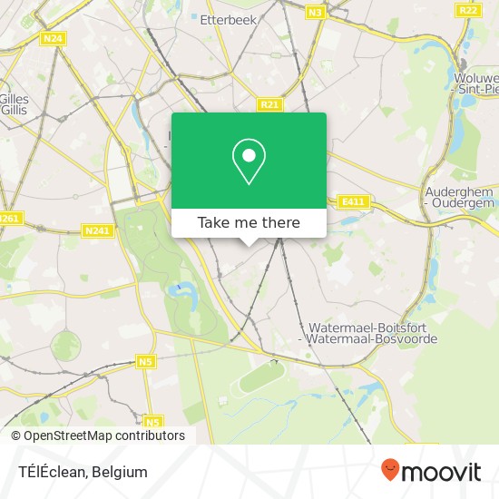 TÉlÉclean map