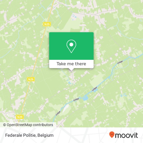 Federale Politie map