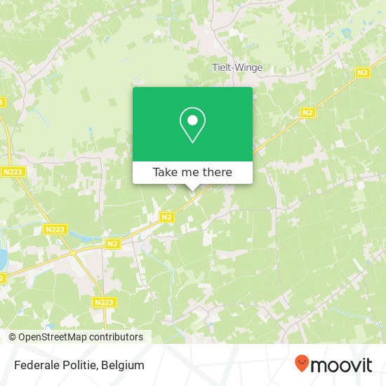 Federale Politie map