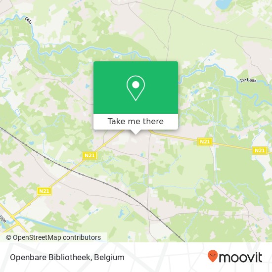 Openbare Bibliotheek map