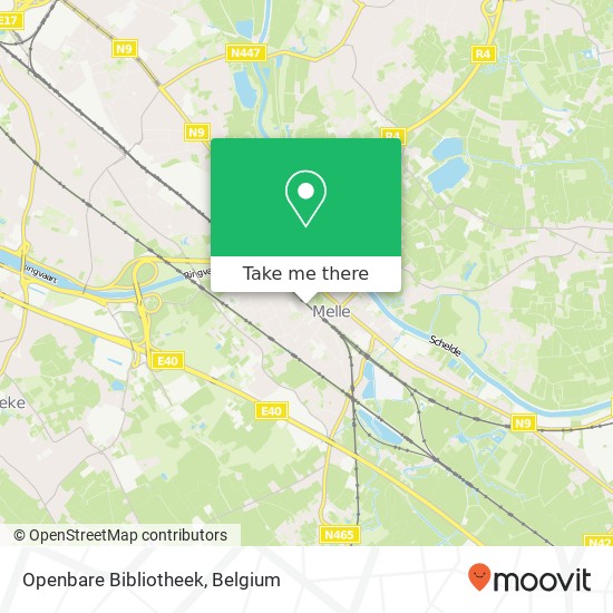 Openbare Bibliotheek map