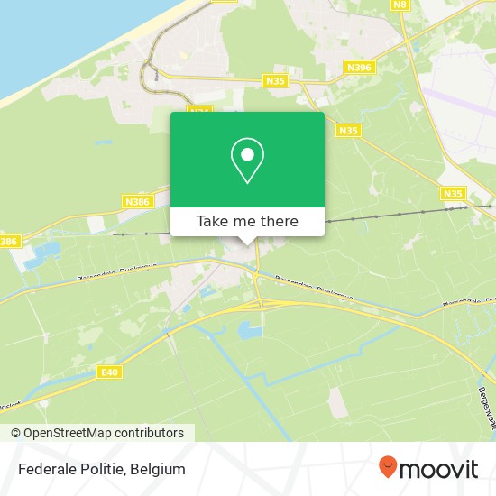 Federale Politie map