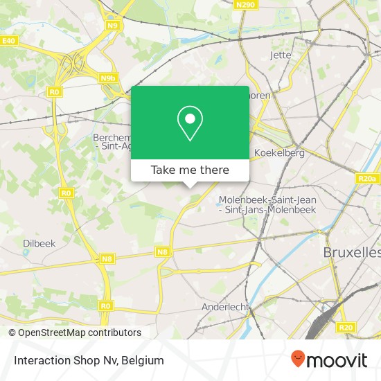 Interaction Shop Nv map