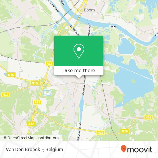 Van Den Broeck F map