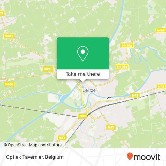 Optiek Tavernier map