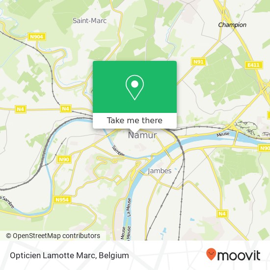 Opticien Lamotte Marc map