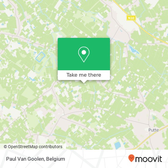 Paul Van Goolen map