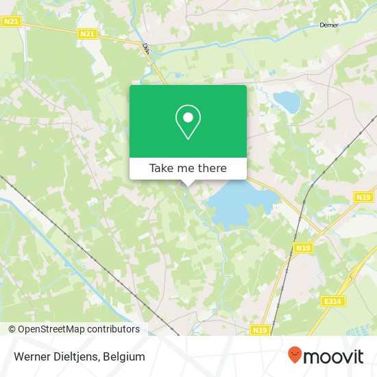 Werner Dieltjens map