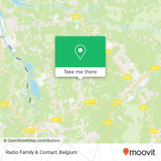 Radio Family & Contact map