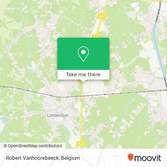 Robert Vanhoorebeeck map