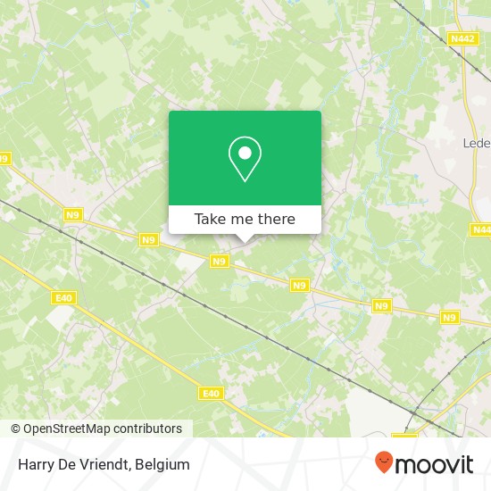 Harry De Vriendt map