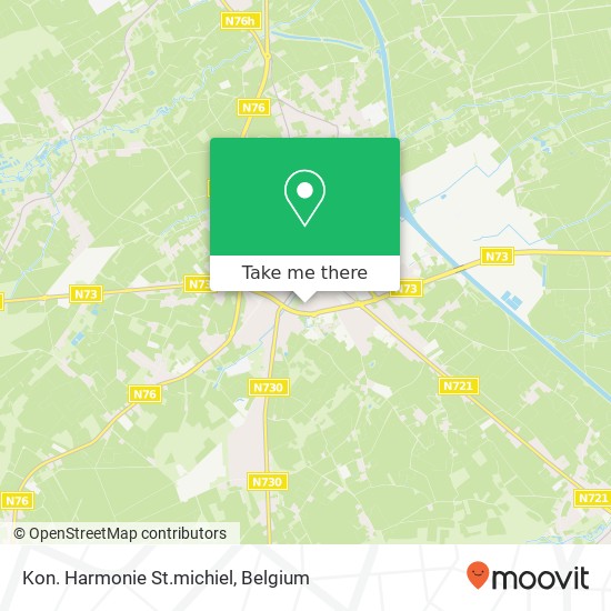 Kon. Harmonie St.michiel map