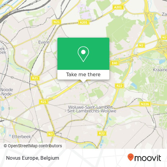 Novus Europe map