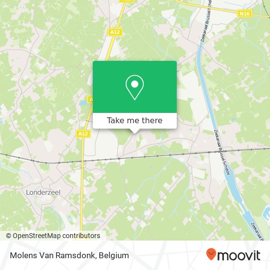 Molens Van Ramsdonk map