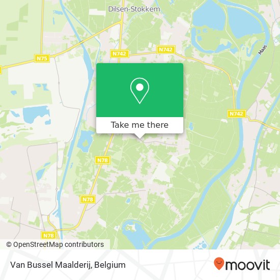 Van Bussel Maalderij map