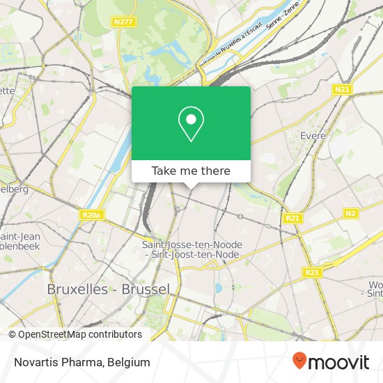 Novartis Pharma map