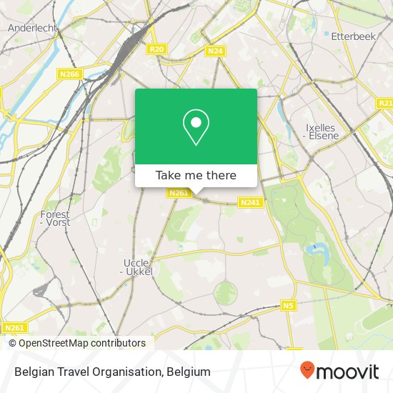 Belgian Travel Organisation plan