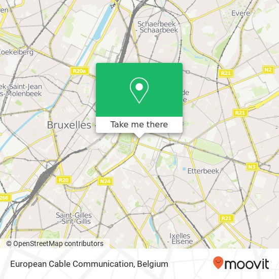 European Cable Communication map