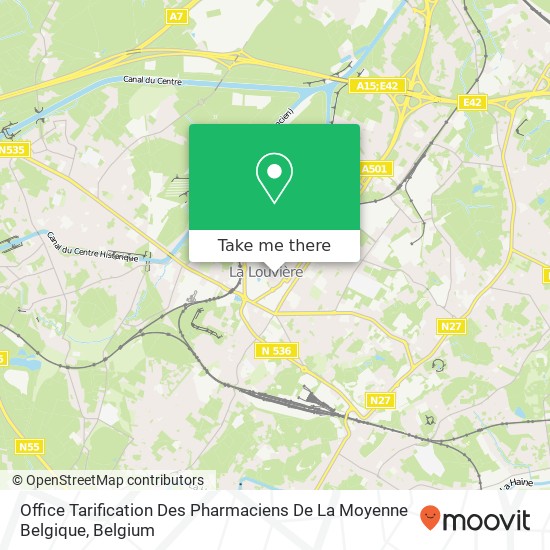 Office Tarification Des Pharmaciens De La Moyenne Belgique plan