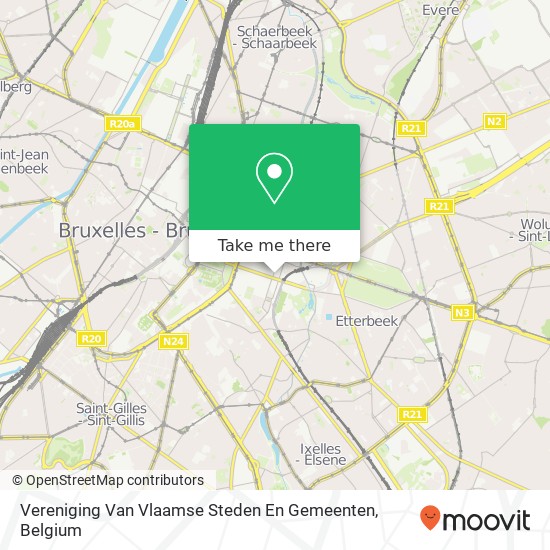 Vereniging Van Vlaamse Steden En Gemeenten map
