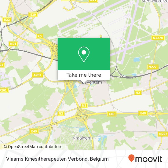 Vlaams Kinesitherapeuten Verbond map