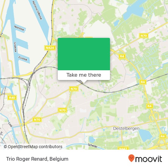 Trio Roger Renard map