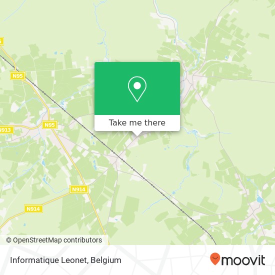 Informatique Leonet map