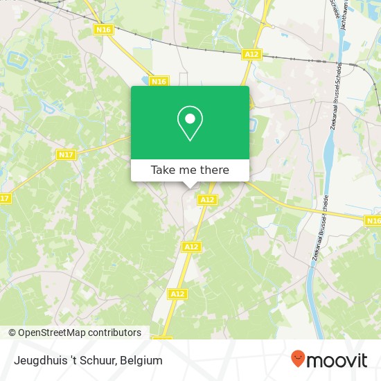 Jeugdhuis 't Schuur map