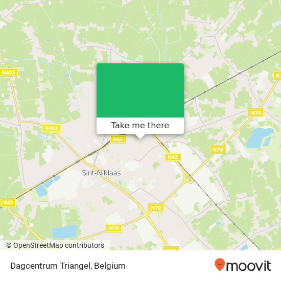 Dagcentrum Triangel plan