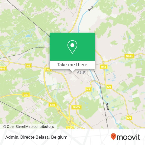 Admin. Directe Belast. map