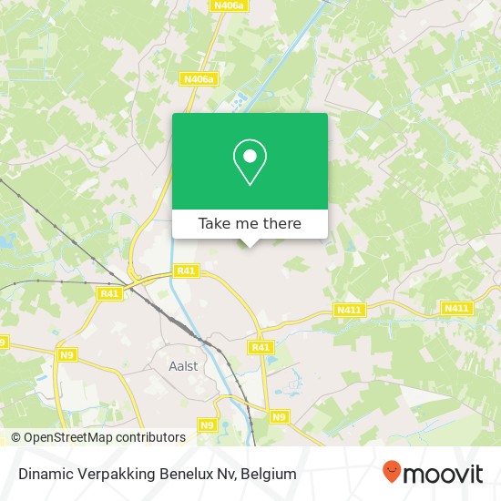 Dinamic Verpakking Benelux Nv map