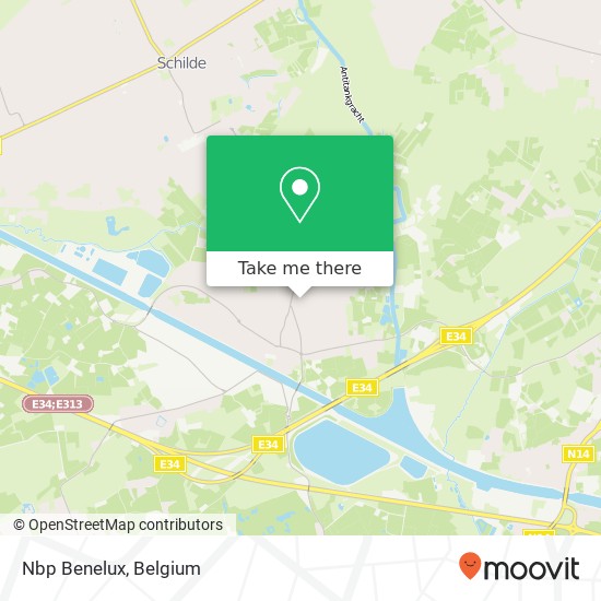 Nbp Benelux map