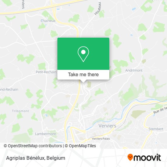 Agriplas Bénélux map